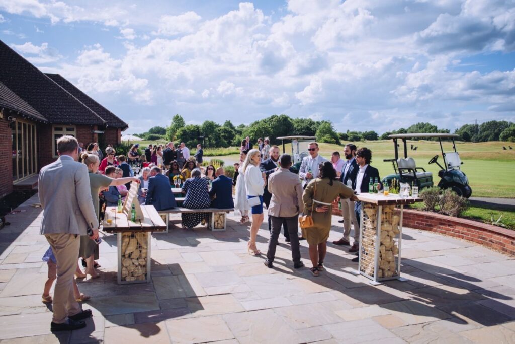 Terrace outside the Salisbury Suite, Mill Green